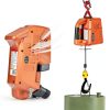 Portable Electric Hoist,1100LB Electric Winch Crane, 2 in 1 Winch Engine Crane,25 ft Lifting Height with Wire Remote Control and Overload Protection,Warehouses,Factories and Construction Sites-4