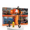 Electric Chain Hoist Winch 1Ton, 20Ft Wired Remote Control w/Emergency Stop Switch Double Chain Design Max Load 2200lbs Max Lift Height 20Ft 120V Crane Hoist for Garage Ceiling-5
