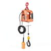 Portable Electric Hoist,1100LB Electric Winch Crane, 2 in 1 Winch Engine Crane,25 ft Lifting Height with Wire Remote Control and Overload Protection,Warehouses,Factories and Construction Sites-0