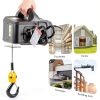 NEWTRY Electric Hoist PRO 1100lb with Single/Double Hook for Garage-4