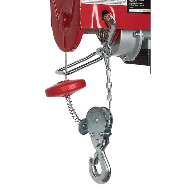 Ironton Electric Cable Hoist 220-lb Single Line or 440-lb Double Line-7