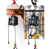 NEWTRY Electric Hoist PRO 1100lb with Single/Double Hook for Garage-1