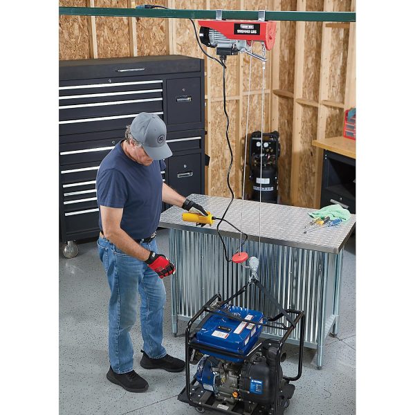 Ironton Electric Cable Hoist 220-lb Single Line or 440-lb Double Line-8