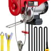 VEVOR 440lbs Electric Hoist with 14ft Wired Remote Control for Garage-0